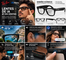 Ray-Ban Meta Smart Glasses — Lentes Inteligentes con IA GEN 2