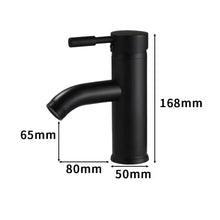 Grifería Iris Media | Lavamanos de Baño en Negro Mate, Oro Rosa y Dorada