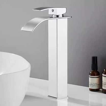 Grifería Paula Alta | Mezclador Agua Fría y Caliente para Baño