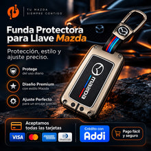 🚗 Funda Protectora Metálica Zinc para Llave Mazda 3 2020-2027, CX-30, CX-5 2022+, MX-30, CX-50, CX-60 y CX-90.